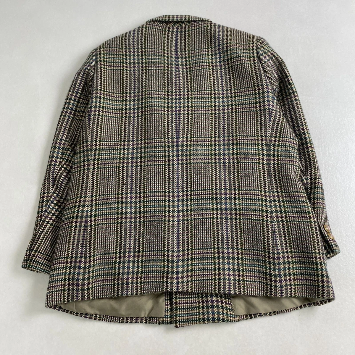 Traje de montaje Burberrys - Cuadros Nova, patrón pata de gallo, etiqueta blanca, W4489
