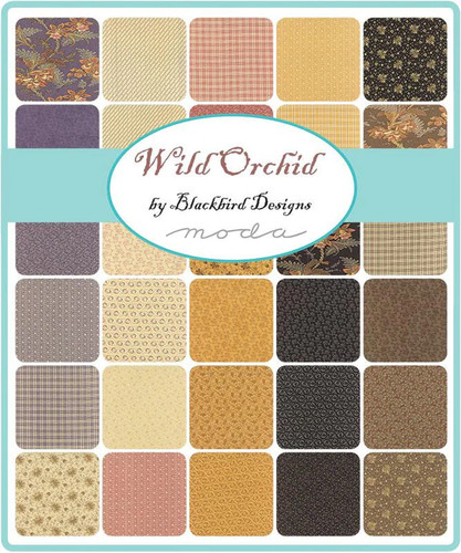 Moda Quilting Jelly Roll Patchwork Wild Orchid 2.5 Inch Fabrics - Picture 3 of 6