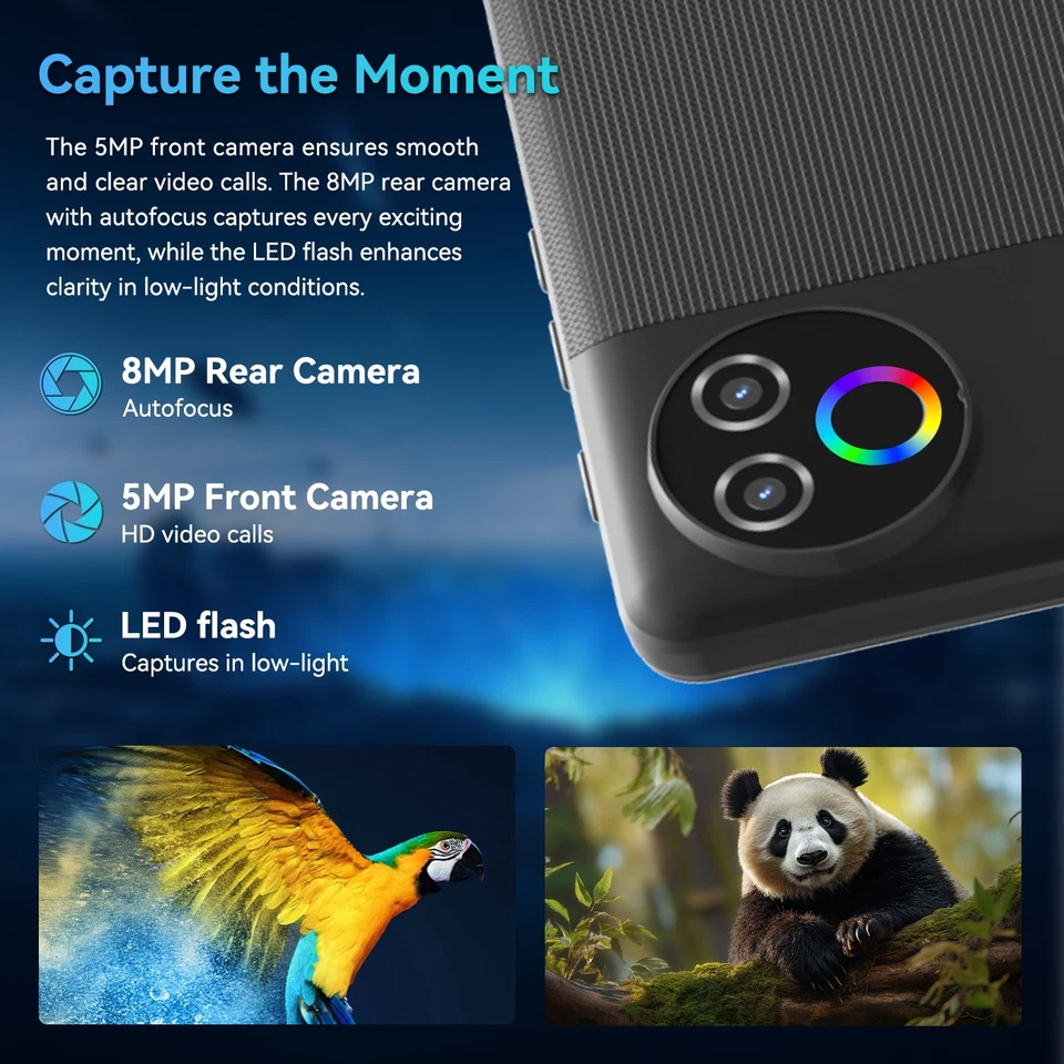 Tablet 10.1 inch Android 15 Tablet 16+64GB RAM Quad Core 1280×800 IPS WIFI HD - Image 4 of 4