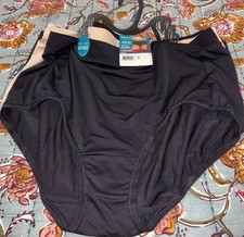 Lot Of 3 Vanity Fair Women's 360 Comfort Panties Poly/Spandex Size 12 5X NWT