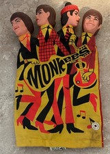 Vintage 1966 The Monkees Hand Puppet by Mattel &ndash; Pull String (Non-Working)