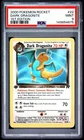 2000 Pokemon Rocket - Dark Dragonite 1st Edition 22/82 PSA 9