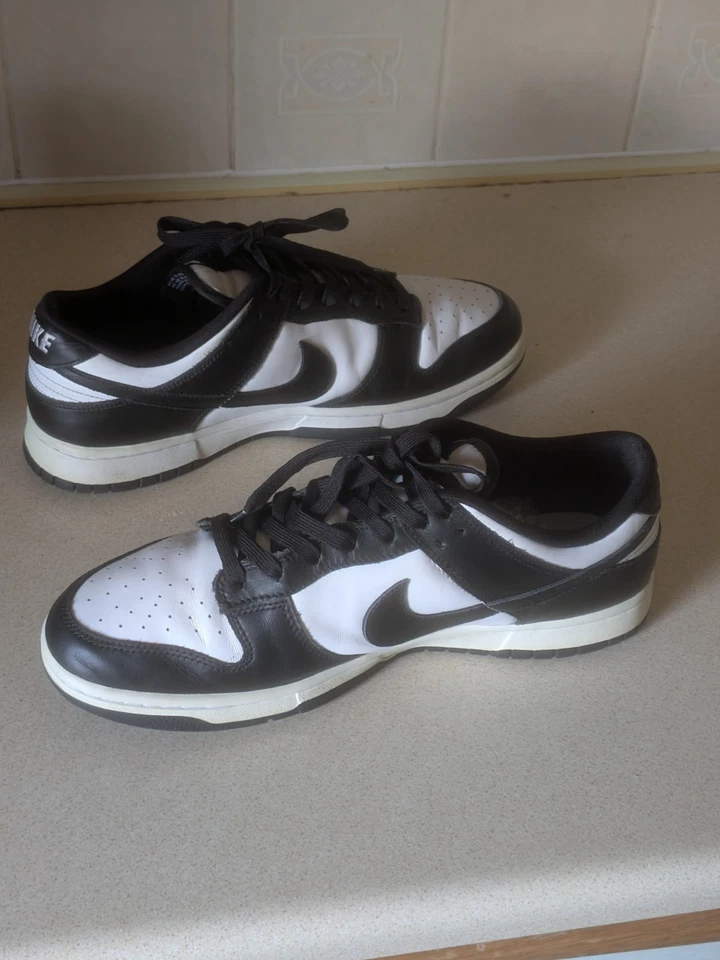 Size 10 - Nike Dunk Low Black White, photo 3 of 5