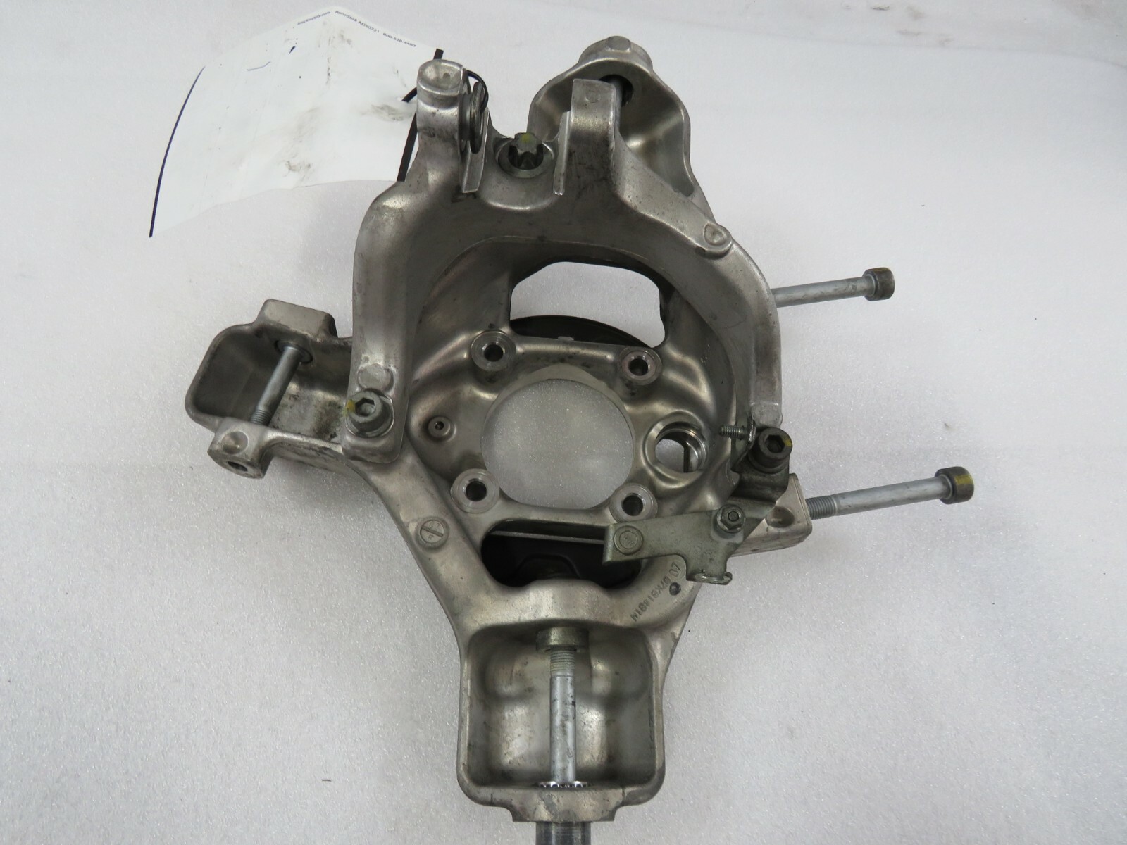 Ferrari 599 GTB, LH, Left, Rear Spindle Knuckle, w/o Hub, CCM, Used, P/N 220453