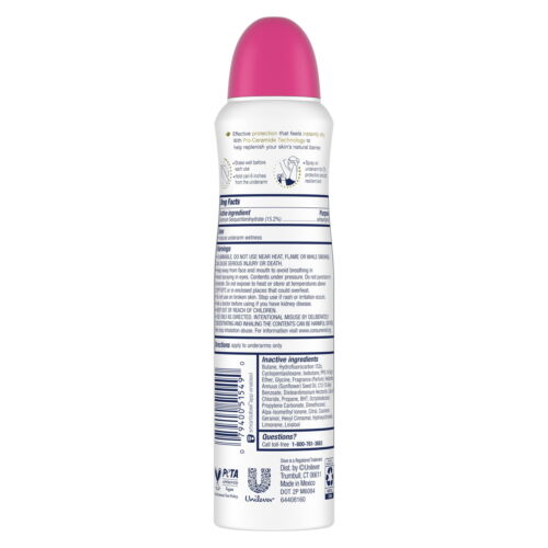 Dove Antiperspirant Deodorant Dry Spray Dragon Fruit & Coconut Cream, 3.8 oz - Picture 6 of 7