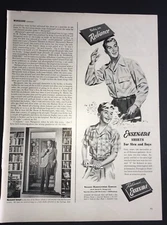 Life Magazine Ad 1944 ENSENADA Reliance Manufacturing Company