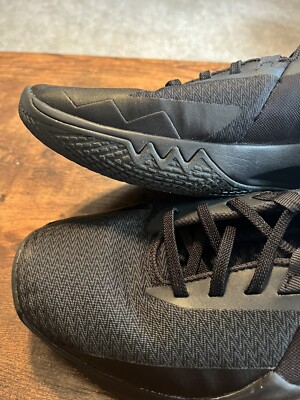 Nike Precision VI 6 Triple Black Basketball Shoes Men display picture 3