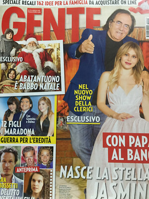 Gente 2020 49.Al Bano-Jasmine,Maria Callas,Patty Pravo,Ryan O Neal,Fabio Concato