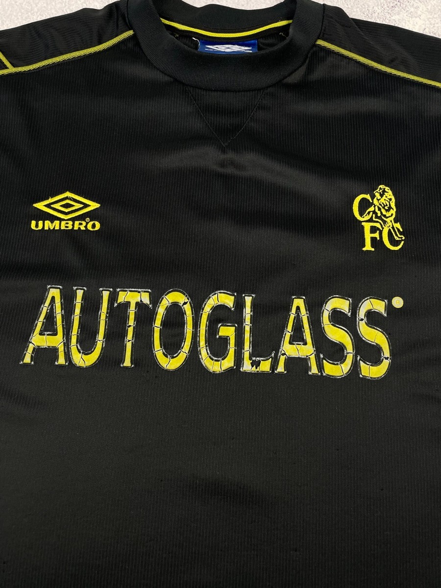 Vintage Chelsea FC 1999/2000 Umbro Away Football Shirt Jersey