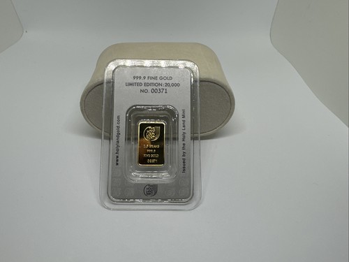The Holy Land Mint GOLD - Dove Bar 2.5 Gram 24K Gold Bar Bullion Limited Edition - Picture 3 of 4