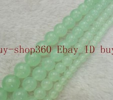Natural 6/8/10/12mm Green Aventurine Jade Round Gemstone Loose Beads 15''AAA