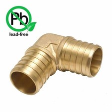 1" PEX Elbows 90 - LEAD FREE Brass Crimp Fittings Water Fitting