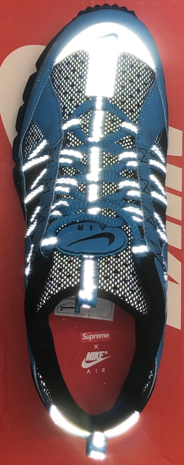 CHAUSSURES BASKETS NIKELAB AIR HUMARA 17 SUPREME HOMMES UK 41 US 8