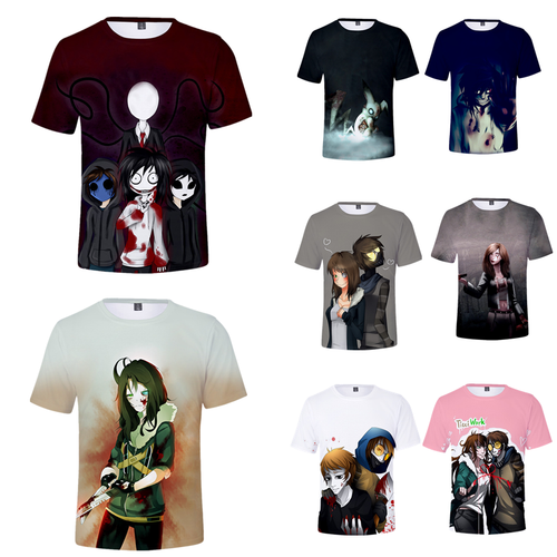 Scary Horror Jersey T-Shirt | eBay