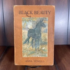 Black Beauty Anna Sewell Vintage Children's Hardcover Horse Book 1911 Original