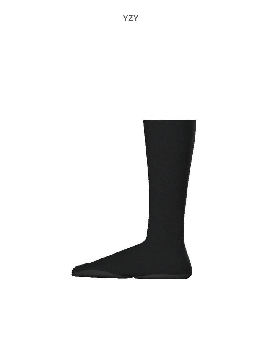 IN HAND TO SHIP- LIMITED YEEZY 350 YZY POD BLACK KANYE WEST SOCK