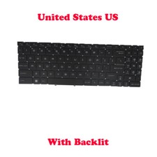 RGB Backlit US Keyboard For MSI GL66 12UEK 12UGK 12UGKV 12UCK 12UDK 12UEOK 12UGO
