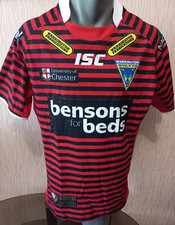 ISC Warrington Wolves Memorabilia 135 Years Anniversary rugby shirt Size L 
