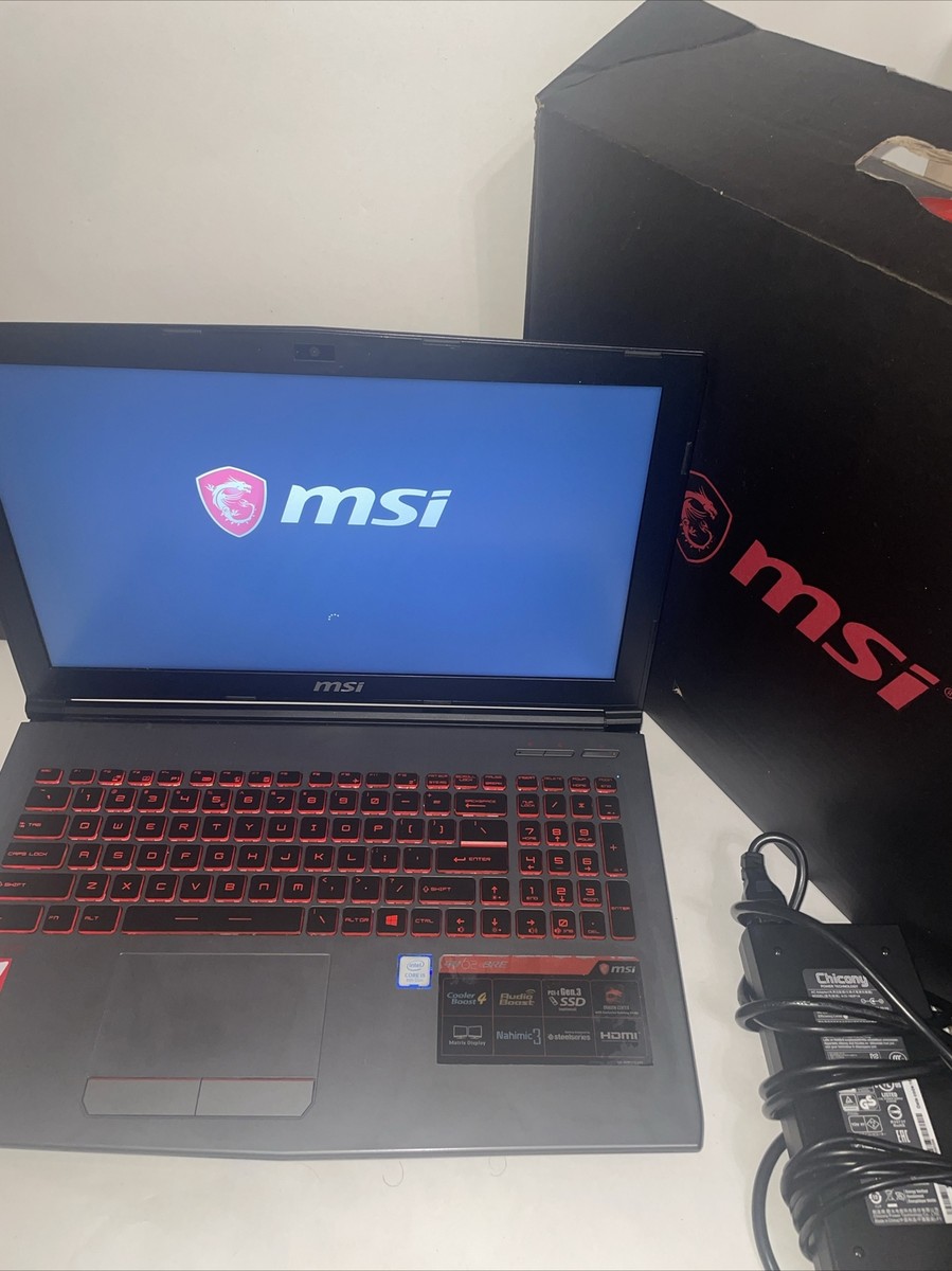 MSI GV62 8RE,Intel Core i5-8300H CPU@ GTX 1060,225GB SSD,12GB  Ram