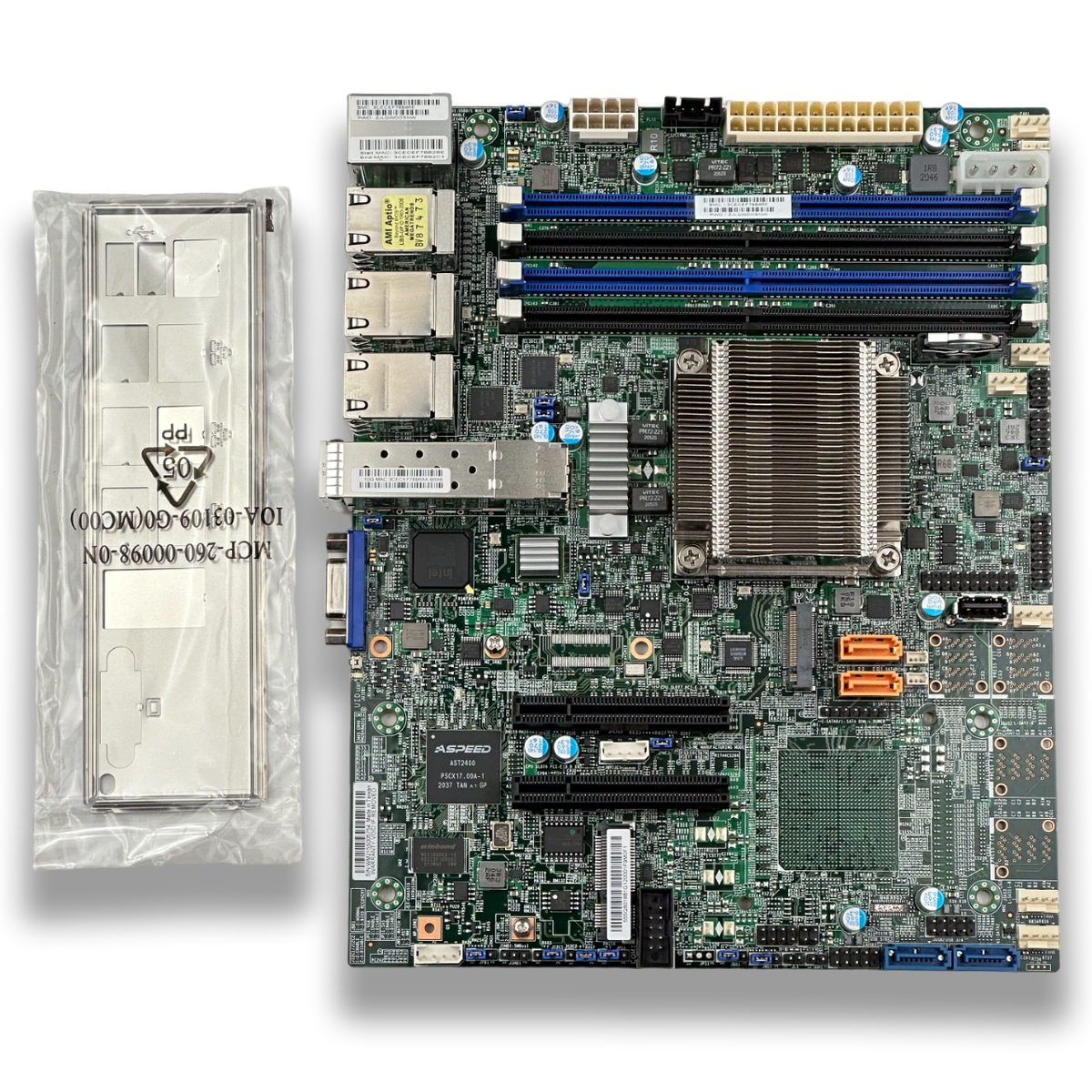 Supermicro X10SDV-TP8F Motherboard Intel Xeon D-1518 4-Core DDR4
