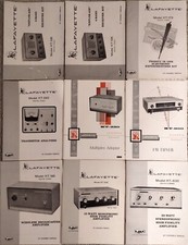 Lafayette KT-135 173 195 220 223 615 630 650 Original Assembly Owner's manuals