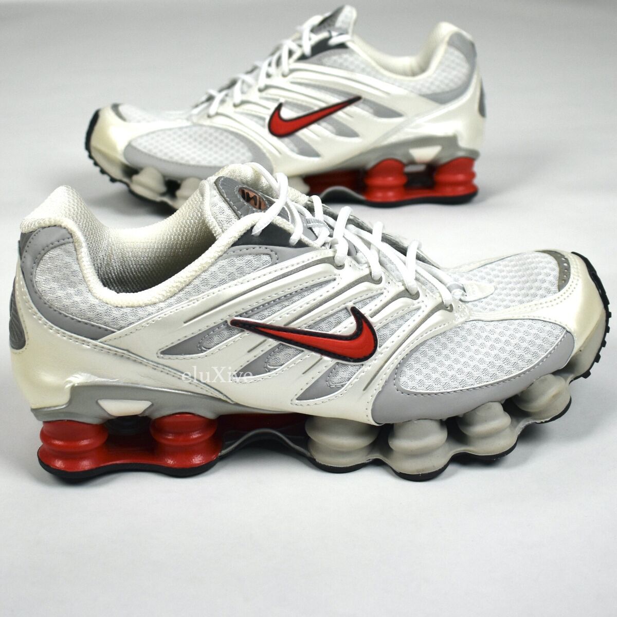 NWT Nike Shox TL2 OG White Mesh Sport Red Mens 10.5 US DS NWT Nike Shox TL2 OG White Mesh Sport Red Mens 10.5 US DS