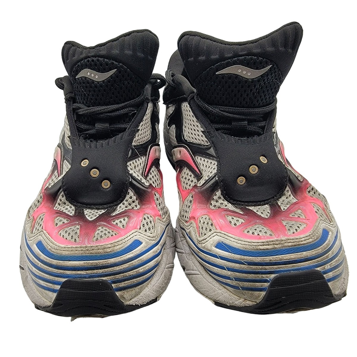 Saucony Originals Grid Web Mens 8.5 Shoes White Pink Blue Sneakers - S70466-4 NEW Size 5 Mens Saucony Grid Web White/Pink/Blue Athletic  main image 3