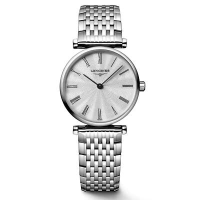 Longines Men's Watch La Grande Classique White Dial Silver Bracelet L49084716