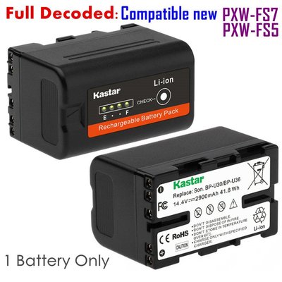 1x Kastar Battery for Sony BP-U30 PMW-EX1R PMW-EX3 PMW-EX3R PMW-EX160 PMW-EX260