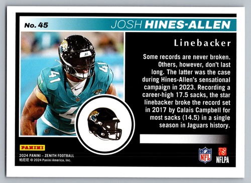 2024 Panini Zenith Football Retail Base 1-200 Pick your card - Picture 93 of 277