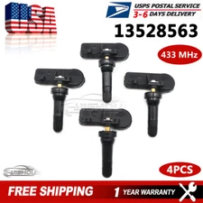 Set of 4 13528563 TPMS TIRE PRESSURE SENSORS for 2019-2022 SILVERADO SIERRA