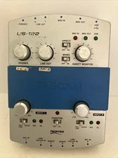 USED Tascam Frontier US-122 2-channel USB Audio MIDI Interface UNTESTED READ