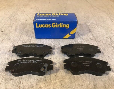 Lucas Girling Front Disc Brake Pads - GPX3041 / FMSI 7241-D349 - Fits Mitsubishi
