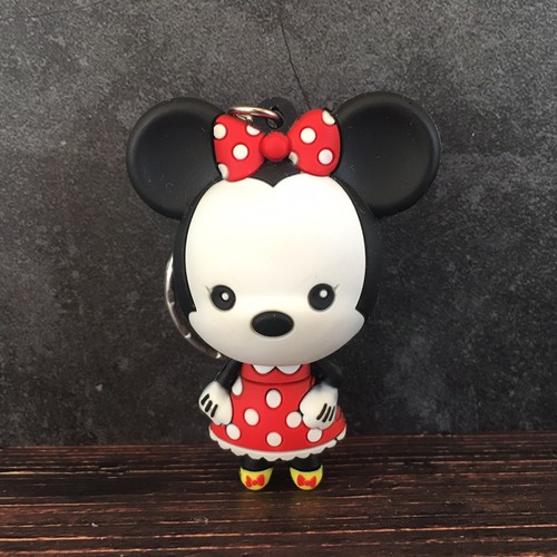 Disney 3D Figure Keychains: Aristocrats Marie + Piglet Tsum Tsum + Minnie Mouse - Picture 2 of 12