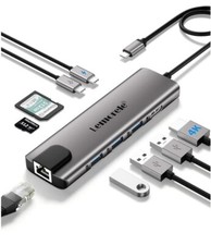 Adattatore USB C a HDMI 4K,Per Macbook Air/Pro, iPad, Chromecast, WINDOWS.