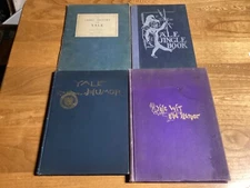 Lot Of 4 Late 19th/Early 20th Century Yale Humor & History Books