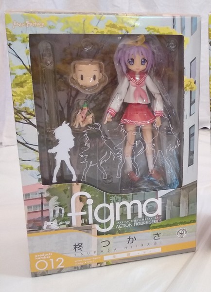 Figma 12 Tsukasa Hiiragi Lucky Star 2nd hand