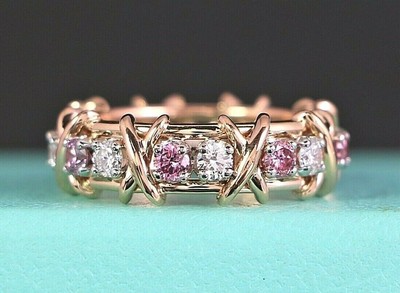 $45k Rare Tiffany Co Fancy Pink Diamond 