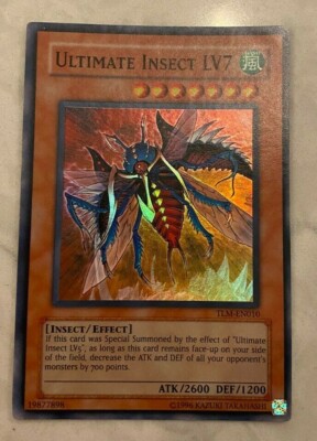 Yugioh Ultimate Insect LV7 TLM-EN010 - Super Rare - Near Mint | eBay