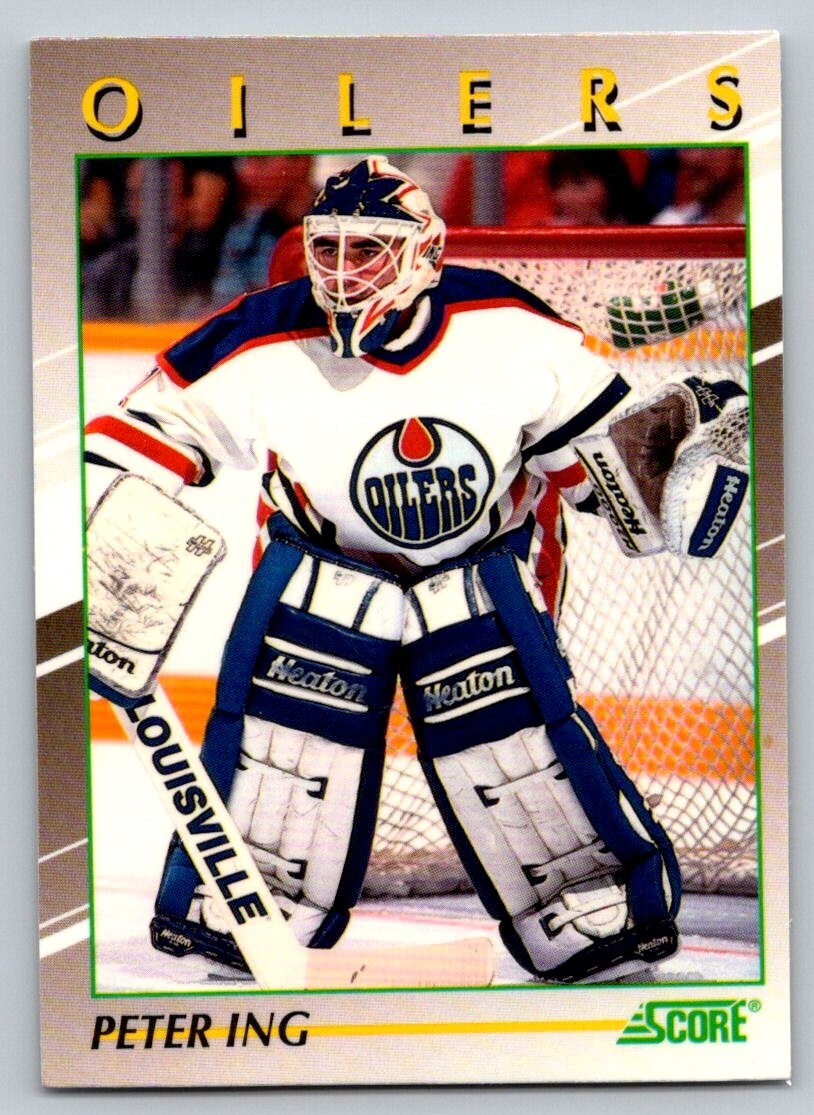 1991-92 Score Young Superstars - #12 Peter Ing