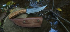 hunting knife made in usa damascus knife fathers day gift