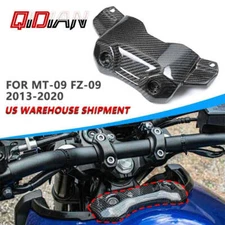 Carbon Fiber Motorcycle Fuel Tank Protector Cover For Yamaha MT09 FZ09 2014-2020