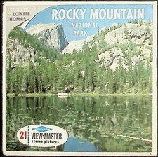 Rocky Mountain National Park Colorado 3D View-Master 3 Reel Packet