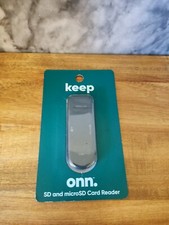 NEW ONN SD and microSD card reader