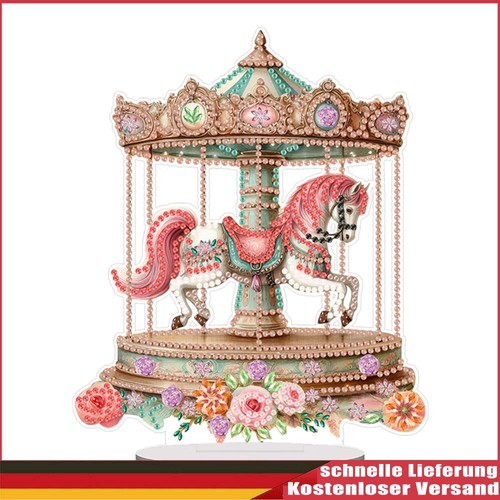 Acrylic Witch Table Top Diamond Painting Ornament Kits Desktop Diamond