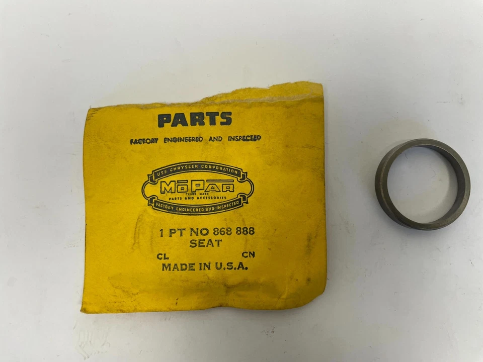 Asiento de escape Plymouth Dodge Plymouth Desoto Windsor Fury 1955-1958 868888 nuevo en stock Foto 3 de 4