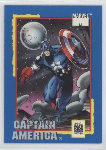 1991 Impel Trading Card Treats Captain America 06ff - Picture 1 of 3