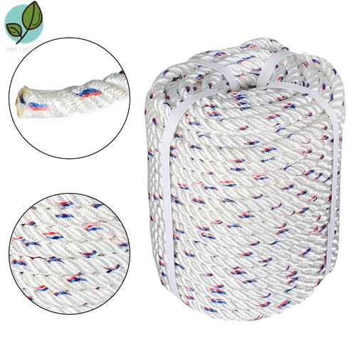 Double Braid Polyester Arborist Bull Rope 5/8 inch x 150 feet High Strength - Picture 2 of 13
