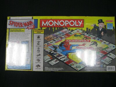 MONOPOLY SPIDER-MAN COLLECTOR'S EDITION BRAND NEW SEALED BOX with