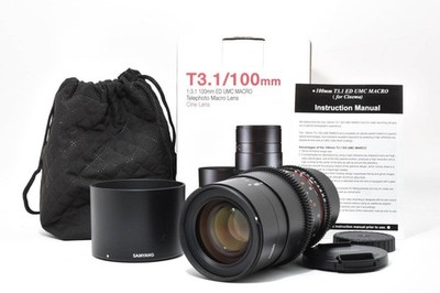 Samyang 100mm T3.1 VDSLR ED UMC MACRO for Fuji X-mount SAMYANG 8834